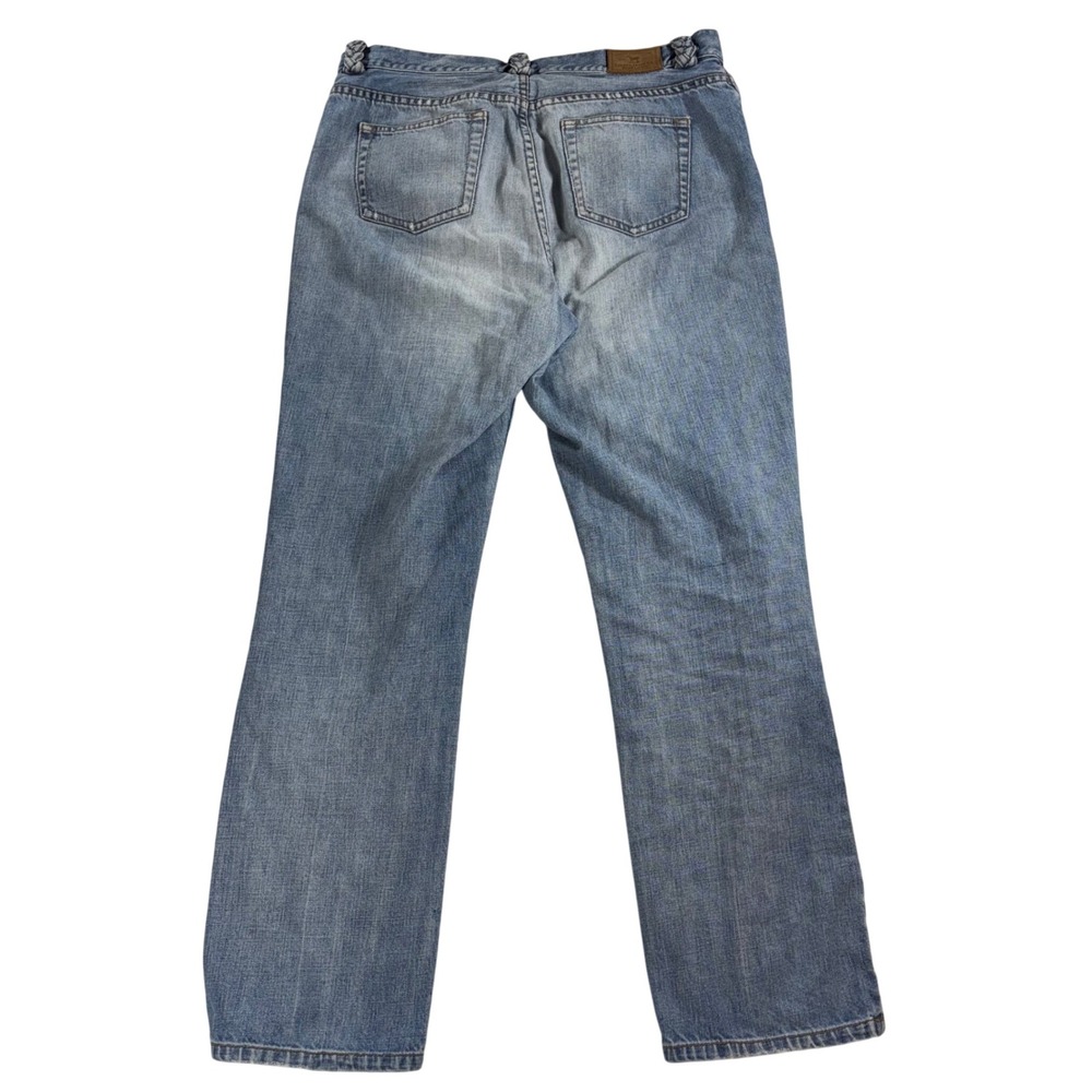 Lauren Jeans Co Ralph Lauren Women Light Wash Denim Jeans Size 12 Bootcut Cotton